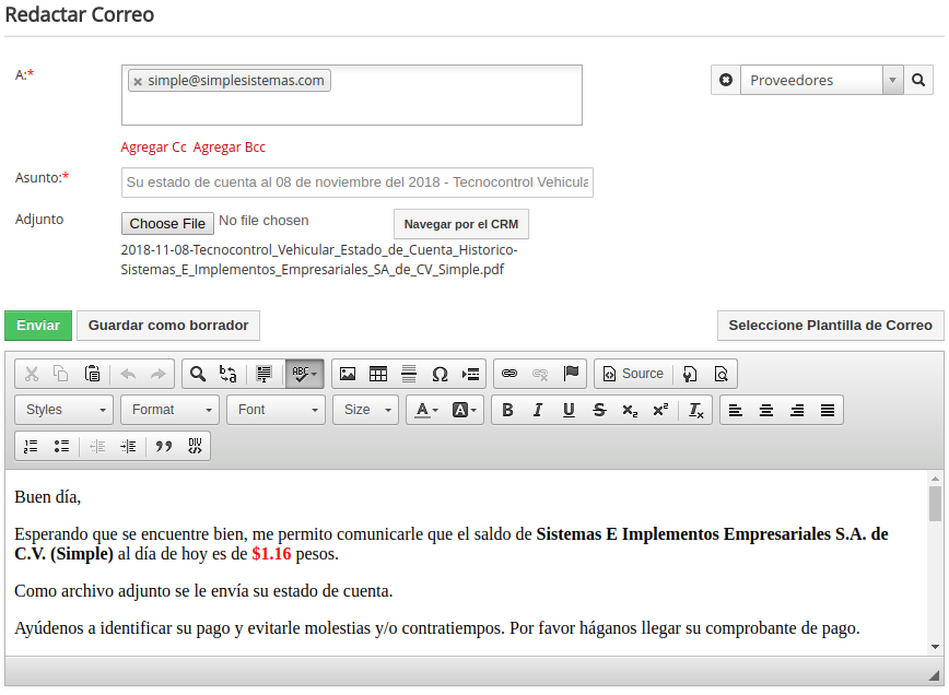 Envío de estado de cuenta desde Vtiger enviar-correo-estado-cuenta-vtiger