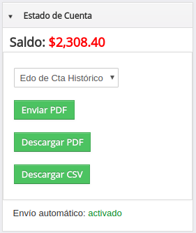 Widget en vista de detalles del módulo de Cuentas widget-estado-de-cuenta-vtiger